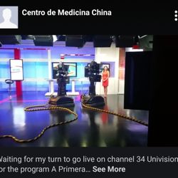 One of the several appearances throughout the years in Hispanic tv introducing Acupuncture and Chinese medicine.