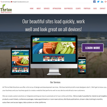 Thrive Web Solutions - thrivewebsolutions.com San Diego, CA - Web Design Near Me Thrive Web Solutions - thrivewebsolutions.com San Diego, CA - Web Design Near Me