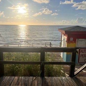 The Dune Deck Cafe - The view from the bar. - Breakfast & Brunch Near Me - Lantana, Florida