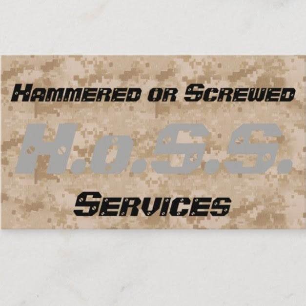 Slide of H.o.S.S. - Hammered or Screwed Services