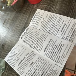 Sip Nibble & Nosh - Menu