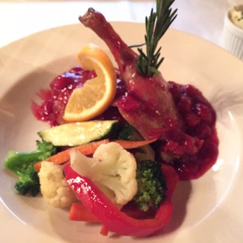 Back When Cafe - Duck w/ Door County Cherries - New American Near Me - Wausau, Wisconsin