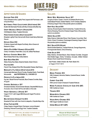 Bike Shed Moto Co by null