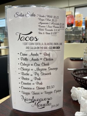Menu photo 6 La Sureña Mexican Store Fernandina Beach, FL Menu photo 6 La Sureña Mexican Store Fernandina Beach, FL