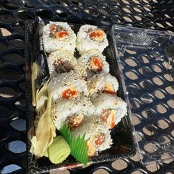 Man-aung Sushi - Spicy Salmon Roll  Very good and very friendly staff
