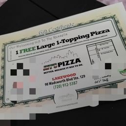 The coupon The coupon