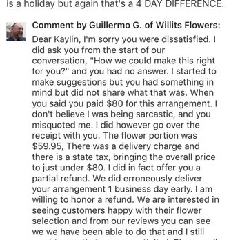 Willits Flowers - Florists Near Me