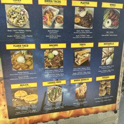 FlakoTaco - Menu