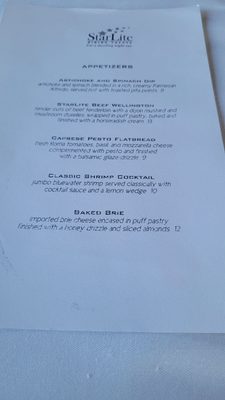 Menu photo 2 StarLite Sapphire St. Petersburg, FL Menu photo 2 StarLite Sapphire St. Petersburg, FL