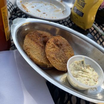 Hammerstone's - Fried Green Tomatoes (it came with 6 slices) - American Near Me - Saint Louis, Missouri
