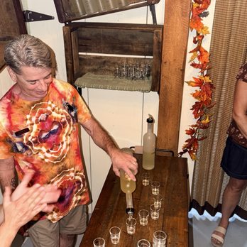 Indigeny Reserve - Chris and limon/orangecello tasting - Cideries Near Me - Sonora, California