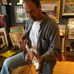 The Gallery at Liberty Bay - Even got to meet the Cigar Box Guitar Builder, Ron !!