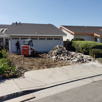 GR Landscape & Hardscape - drive way getting demo for paver installation - Landscaping Near Me GR Landscape & Hardscape - drive way getting demo for paver installation - Landscaping Near Me