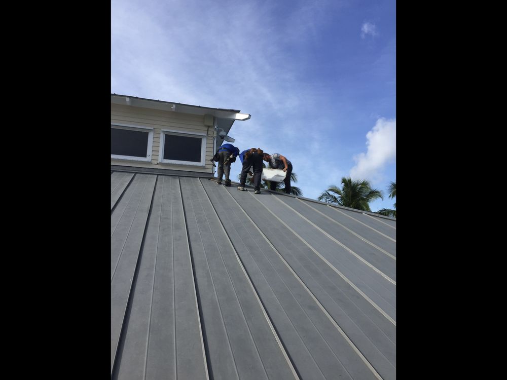 Slide of V & A Roofing