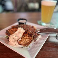 Crawdaddy's N'Awlins Grill and Raw Bar - Happy hour Pork Chop