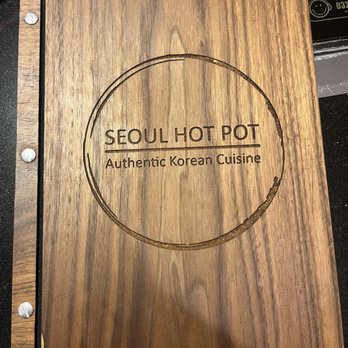 Seoul Hot Pot - Menu Cover - Korean Near Me - Redmond, Washington Seoul Hot Pot - Menu Cover - Korean Near Me - Redmond, Washington