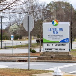 JB Williams Park - park sign
