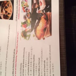 Wagyu menu special Wagyu menu special