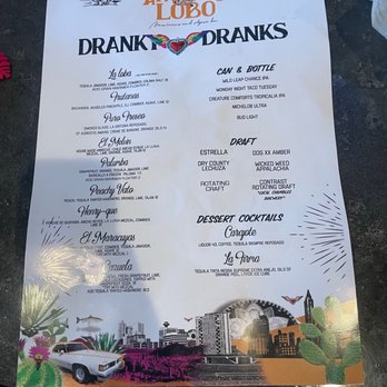 Antiguo Lobo - Drink menu - Mexican Near Me - Chamblee, Georgia Antiguo Lobo - Drink menu - Mexican Near Me - Chamblee, Georgia