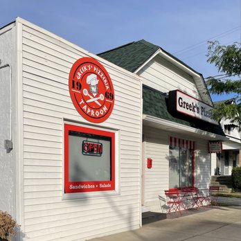Greek's Pizzeria - Plainfield - the front of the restaurant - Pizza Near Me - Plainfield, Indiana