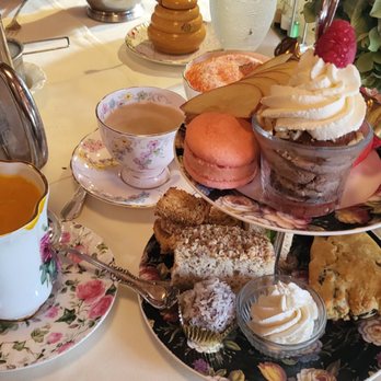 Queen Mary Tea Room - Such a presentation! - Desserts Near Me - Seattle, Washington