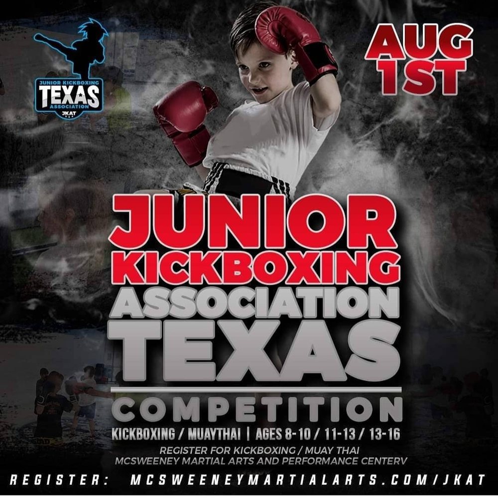 JUNIOR KICKBOXING ASSOCIATION TEXAS Updated March 2024 Plano, Texas