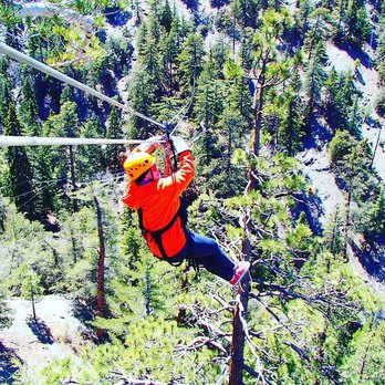 Ziplines at Pacific Crest - Ziplining Near Me - Wrightwood, California