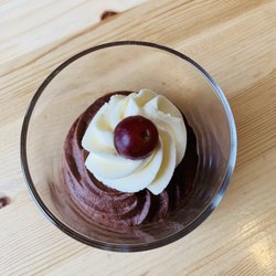 Solstad Kafe - Rich and creamy chocolate mousse!