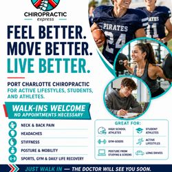 Chiropractic Express - Get the most out of life, even for students and athletes