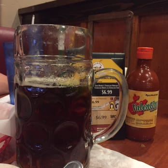 Cinco de Mayo - That's a huge glass of beer - Mexican Near Me - Jacksonville, Florida