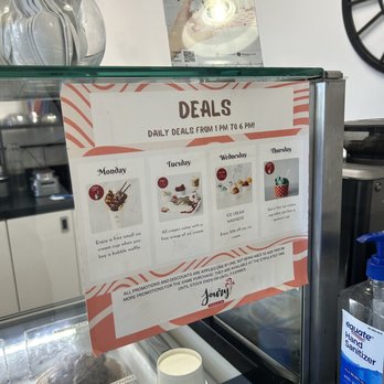 Joury Ice-Cream & Cafe - Deals during the week - Creperies Near Me - Orlando, Florida Joury Ice-Cream & Cafe - Deals during the week - Creperies Near Me - Orlando, Florida