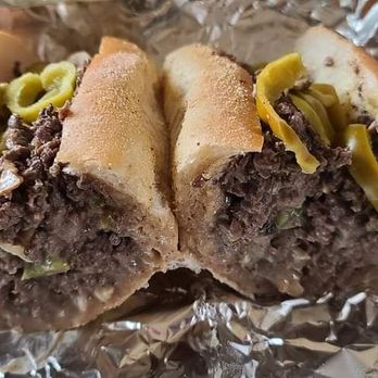 Vitale's Delicatessen - Cheese steak with hot poppers added at my request - Delis Near Me - Parsippany, New Jersey Vitale's Delicatessen - Cheese steak with hot poppers added at my request - Delis Near Me - Parsippany, New Jersey