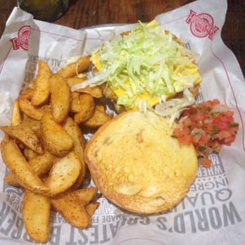 Fuddruckers - Veggie burger and wedge fries - Burgers Near Me - Reading, Massachusetts Fuddruckers - Veggie burger and wedge fries - Burgers Near Me - Reading, Massachusetts