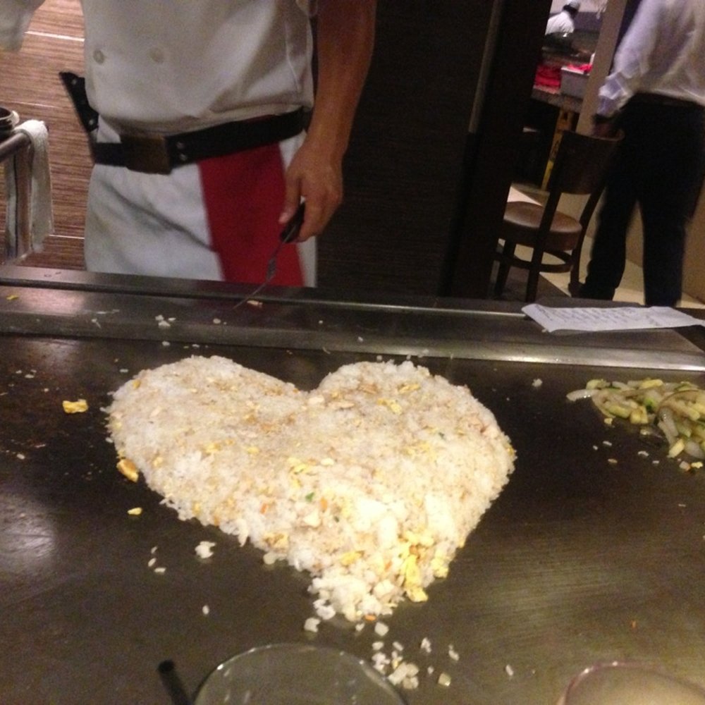 Samurai - Samurai always makes shapes with the fried rice - Steakhouses Near Me - Miami, Florida