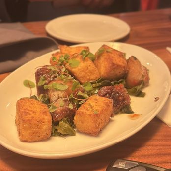 Saints + Council - Glazed pork, greens, and cornbread - Breakfast & Brunch Near Me - Atlanta, Georgia Saints + Council - Glazed pork, greens, and cornbread - Breakfast & Brunch Near Me - Atlanta, Georgia