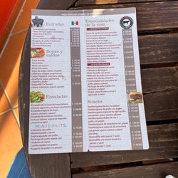 La Terraza - Menú