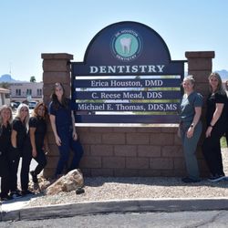 Mead & Dr. Houston Dentistry - Thank you Armor Fence & Masonry for our incredible sign.