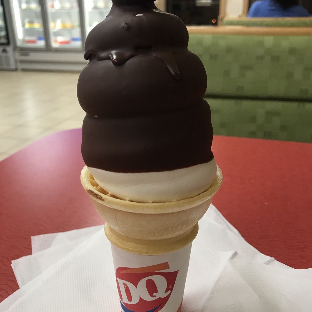Dairy Queen Ltd Brazier - Medium dipped cone. - Ice Cream & Frozen Yogurt Near Me - Niagara Falls, New York Dairy Queen Ltd Brazier - Medium dipped cone. - Ice Cream & Frozen Yogurt Near Me - Niagara Falls, New York