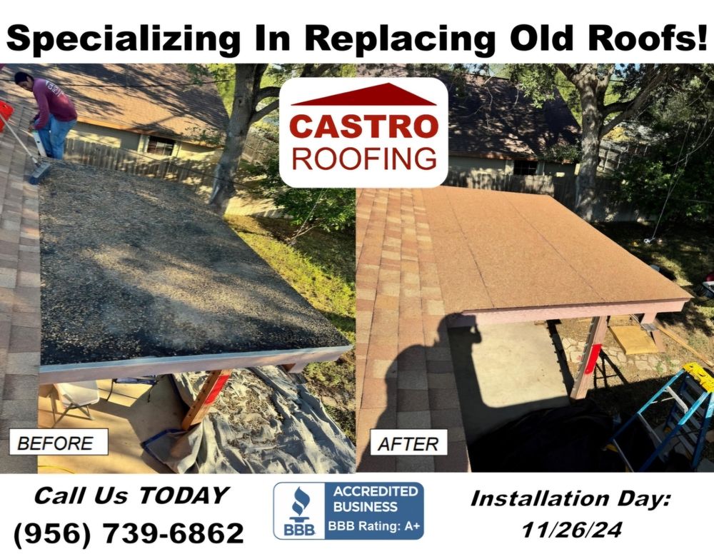 Slide of Castro Roofing