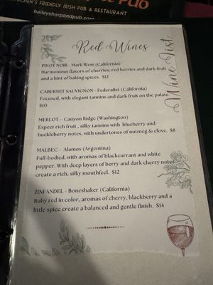 Menu photo 4 Hailey's Harp and Pub Metuchen, NJ Menu photo 4 Hailey's Harp and Pub Metuchen, NJ