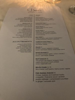 Menu photo 4 David's Restaurant & Lounge Fernandina Beach, FL Menu photo 4 David's Restaurant & Lounge Fernandina Beach, FL