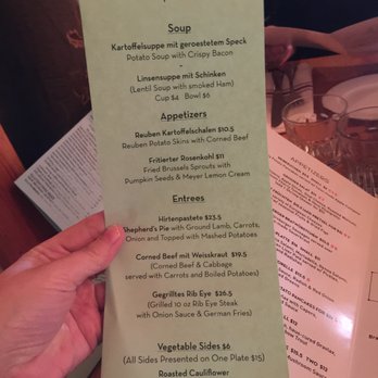 Speisekammer - St. Paddy's Day specials menu - German Near Me - Alameda, California Speisekammer - St. Paddy's Day specials menu - German Near Me - Alameda, California