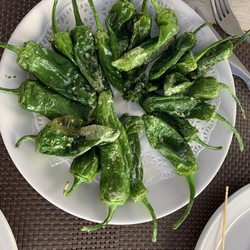 Bordatxo - Fresh padrón peppers.