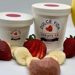 Strawberry Banana Sorbet