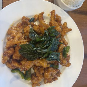 Thaitastic Thai Cuisine - Crispy Basil Chicken - Thai Near Me - Ashburn, Virginia Thaitastic Thai Cuisine - Crispy Basil Chicken - Thai Near Me - Ashburn, Virginia