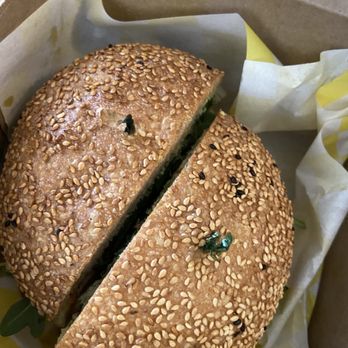 Happy Mediums - Bread on muffaletta - Breakfast & Brunch Near Me - Calimesa, California