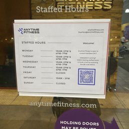 The staff hours that staff apparently do not adhere to. The staff hours that staff apparently do not adhere to.