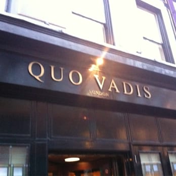 Quo Vadis - British Near Me - London, XGL Quo Vadis - British Near Me - London, XGL