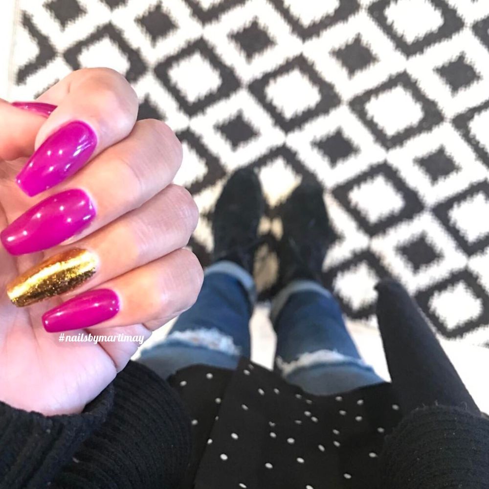 Nails By Marti May Logo