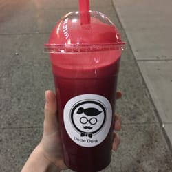 Uncle Drink - Build by myself best-carrot-apple juice. Delicious and relatively cheap, which is really nice. Thank for your business, guys :)